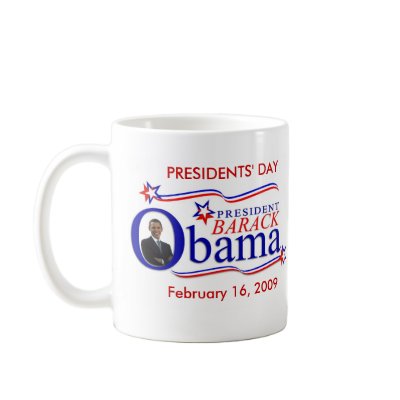 Obama Presidents' Day Keepsake Coffee Mug by inauguration_2009