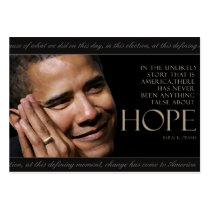 Obama Quote Card Business Card Template