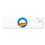 Obama Rainbow Bumper Sticker
