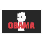 Obama Right On! Stickers