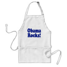 Obama Rocks Aprons