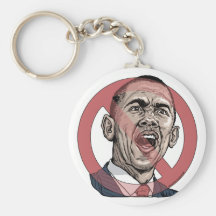 Obama Scares Me Shirts and Gear Key Chain