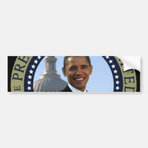 Obama Seal Gold Bumper Sticker