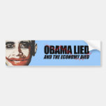 Obama s'est trouvé et l'économie est morte adhésif pour voiture