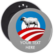 OBAMA SHEEP PIN