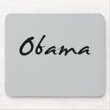 Obama Signature Mouse Mat