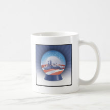obama snow globe coffee mug