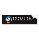 Obama Socialism Hammer and Sickle bumper stickers