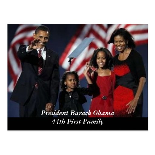 Obama Souvenir Postcard