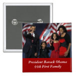 Obama Souvenir Square Button