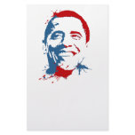 Obama splat stationery