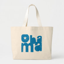 Obama Square Tote Canvas Bags
