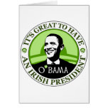 Obama St. Patrick's Day Card