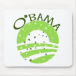 Obama St Patricks Day Mouse Pads