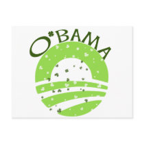 Obama St Patricks Day Post Cards