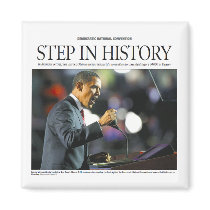 Obama: Step in History Magnet