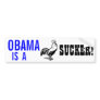 Obama Sucks!! Bumper Sticker