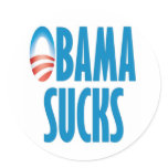 Obama Sucks stickers