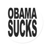 Obama Sucks stickers