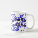 Obama Sucks toy blocks in blue Coffee Mugs