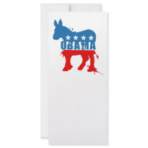 Obama T-shirt Rack Card