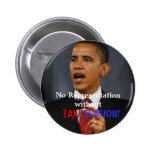 Obama TAX EVASION Pinback Button