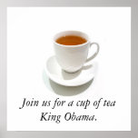 Obama Tea Party Poster