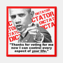 Obama the Dictator Magnet