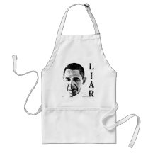 Obama the Liar Aprons