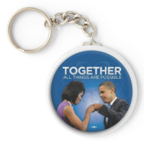 obama togetherness keychain