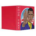 Obama Trades in Teleprompter binders