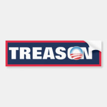 Obama Treason Bumper Sticker