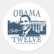 Obama 'Twelve Sticker