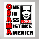 OBAMA : Une grande erreur Affiches