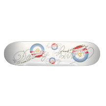 Obama - victoire, histoire, destin skateboards personnalisés