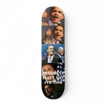 obama victory 2008 skateboard