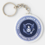 Obama Victory Presidential Seal Keychain