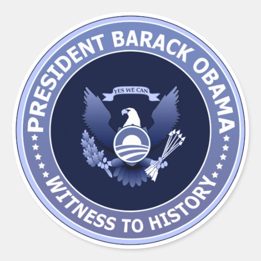 Obama Victory Presidential Seal Sticker