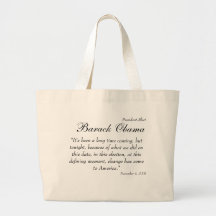 Obama Victory Tote bag
