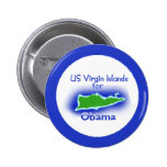 Obama Virgin Islands Button