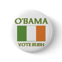 Obama vote Irish button