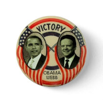 Obama & Webb Pins