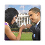 Obama White House Fist Bump Magnet