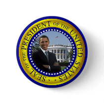 Obama White House - Presidential Seal Button