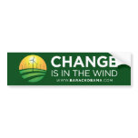 Obama Winds of Bumper Sticker bumper stickers