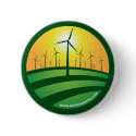 Obama Winds of Change Button