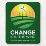 Obama Winds of Change Mousepad