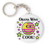 OBAMA WINS FOR KIDS KEY CHAINS
