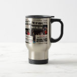 Obama Wins! Historic Newspaper Mug mugs