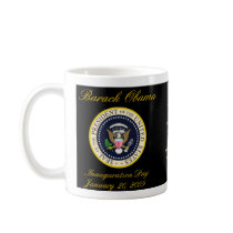 Obama with Kennedy - Coffee Mug